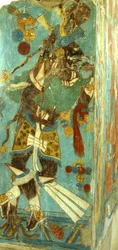 Mayan Lord in Cacaxtla, Late Classic Period
